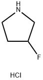 3-FLUOROPYRROLIDINE HYDROCHLORIDE Struktur
