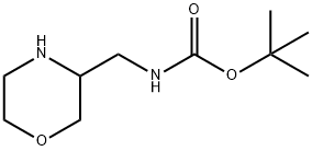 3-N-Boc-aminomethylmorpholine Structure