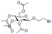 2-溴乙基2,3,4,6-四-O-乙酰基-Β-D-吡喃葡萄糖苷,16977-78-9,结构式