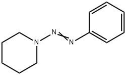 1-(Phenylazo)piperidine Structure