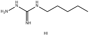 N-Amino-N'-pentylguanidine hydroiodide Struktur