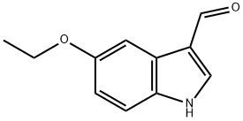 5-エトキシインドール-3-カルボキシアルデヒド 化学構造式
