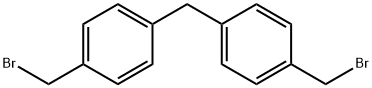 Bis(4-BROMOMETHYLPHENYL)METHANE Structure