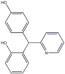 Bisacodyl Related Compound B (20 mg) (2,4'-(Pyridin-2-ylmethylene)diphenol) Struktur
