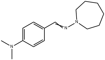 4-(azepan-1-yliminomethyl)-N,N-dimethyl-aniline Structure