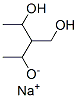 3-(hydroxymethyl)pentane-2,4-diol, sodium salt Structure
