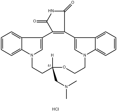 RUBOXISTAURIN HYDROCHLORIDE Structure