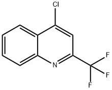 4-氯-2-(三氟甲基)喹啉, 1701-24-2, 结构式