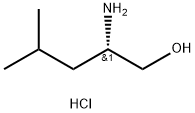 (S)-2-氨基-4-甲基戊烷-1-醇 盐酸盐, 17016-87-4, 结构式