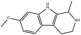 tetrahydroharmine Struktur