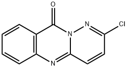 2-Chloro-10H-pyridazino[6,1-b]quinazolin-10-one Struktur