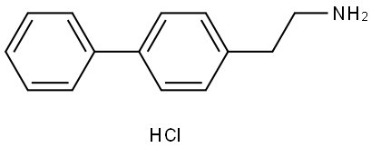 2-(4-联苯)乙胺, 17027-69-9, 结构式