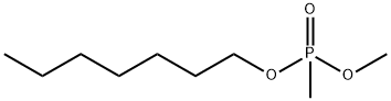 Heptyl methyl methylphosphonate Structure