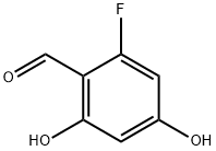 Benzaldehyde, 2-fluoro-4,6-dihydroxy- (9CI) 化学構造式