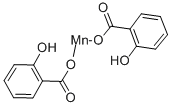 ジサリチル酸マンガン(II) 化学構造式