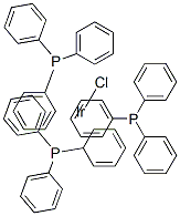 chlorodihydrotris(triphenylphosphine)iridium Structure