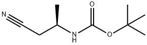 2-甲基-2-丙基[(2R)-1-氰基-2-丙基]氨基甲酸酯, 170367-68-7, 结构式