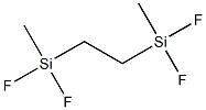 1,2-BIS(METHYLDIFLUOROSILYL)ETHANE 化学構造式