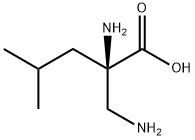 Leucine, 2-(aminomethyl)- (9CI),170384-24-4,结构式