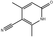 6-羟基-2,4-二甲基烟腈 结构式