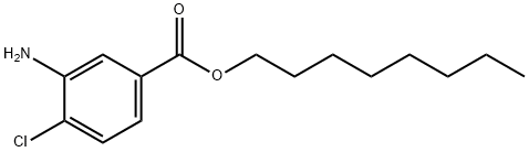 3-氨基-4-氯苯甲酸辛酯, 170425-41-9, 结构式