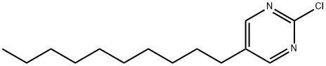2-氯-5-正癸基嘧啶, 170434-06-7, 结构式