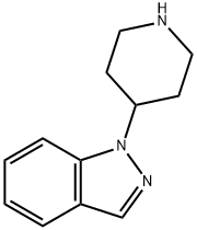 1-(4-PIPERIDYL)INDAZOLE Structure
