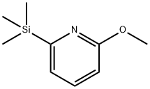 Pyridine, 2-methoxy-6-(trimethylsilyl)- (9CI)|