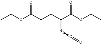 (S)-(-)-2-isocyanatoglutaric acid diethyl ester Structure