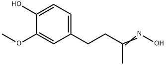 4-(4-HYDROXY-3-METHOXYPHENYL)BUTAN-2-ONE OXIME Structure