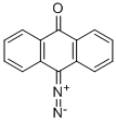 9(10H)-Anthracenone, 10-diazo- Structure