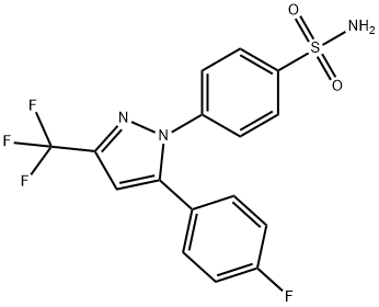 4-[5-(4-FLUOROPHENYL)-3-(TRIFLUOROMETHYL)PYRAZOL-1-YL]BENZENE-1-SULFONAMIDE|吗伐考昔