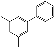 3,5-ジメチルビフェニル 化学構造式