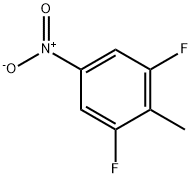 1,3-二氟-2-甲基-5-硝基苯 结构式