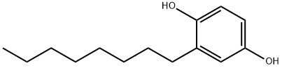 2-特辛基对苯二酚, 1706-69-0, 结构式