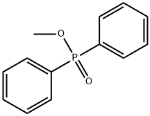 二苯基磷酸甲酯,1706-90-7,结构式