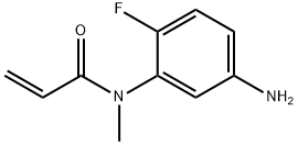N-(5-amino-2-fluorophenyl)-N-methylacrylamide Structure
