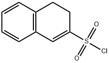 3,4-DIHYDRONAPHTHALENE-2-SULFONYL CHLORIDE Structure