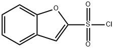 1-BENZOFURAN-2-SULFONYL CHLORIDE Struktur