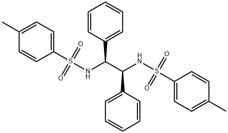 (1S,2S)-N,N'-DI-P-TOLUENESULFONYL-1,2-DIPHENYL-1,2-ETHYLENEDIAMINE Structure