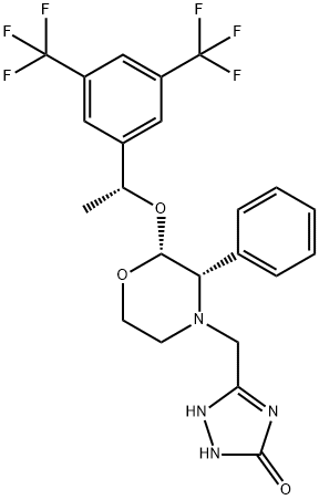 Defluoro Aprepitant Structure