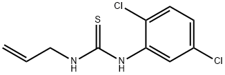 1-Allyl-3-(2,5-dichlorophenyl)thiourea 结构式