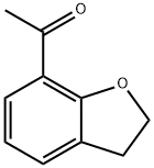 1-(2,3-ジヒドロ-7-ベンゾフラニル)エタノン 化学構造式