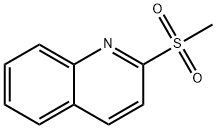2-METHANESULFONYL-QUINOLINE Struktur