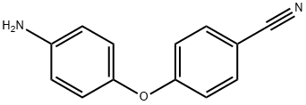 4-(4-aminophenoxy)benzonitrile 化学構造式