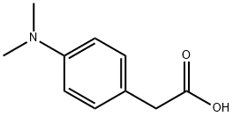 4-二甲胺基苯基乙酸,17078-28-3,结构式