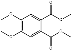 4,5-二甲氧基邻苯二甲酸二甲酯, 17078-61-4, 结构式