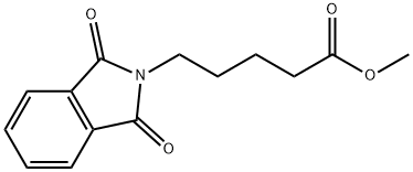 2H-Isoindole-2-pentanoic acid, 1,3-dihydro-1,3-dioxo-, Methyl ester Structure