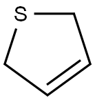 2,5-二氢噻吩,1708-32-3,结构式