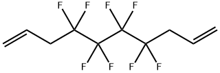 4,4,5,5,6,6,7,7-OCTAFLUORODECA-1,9-DIENE Struktur
